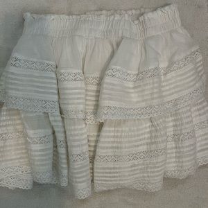 White aerie skirt